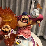 Anime One Piece Figure - Big Mom Charlotte Linlin Figure Four Emperors Action Figure - oasis figurine