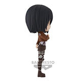 Attack on Titan Q Posket Figure - Mikasa Ackerman Collectible - oasis figurine