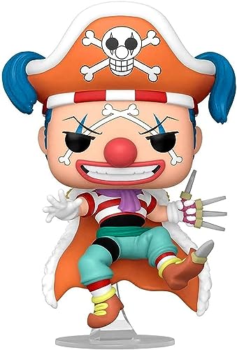 Buggy The Clown Funko Pop Figure - One Piece Pirate Captain Collectible - oasis figurine