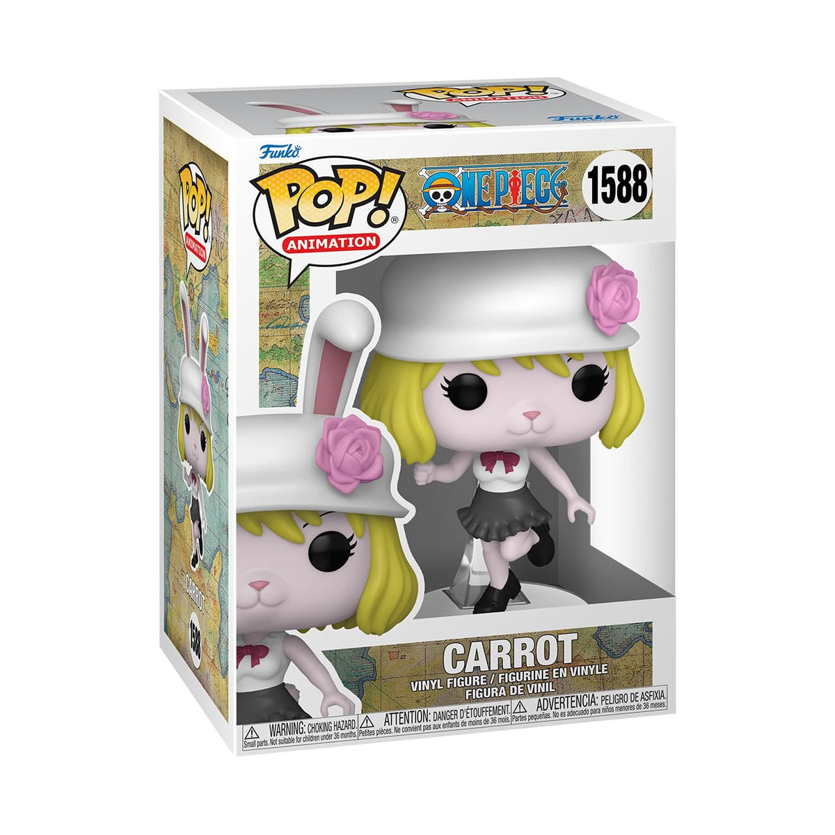 Carrot Funko Pop Figure – One Piece Mink Tribe Warrior Collectible - oasis figurine