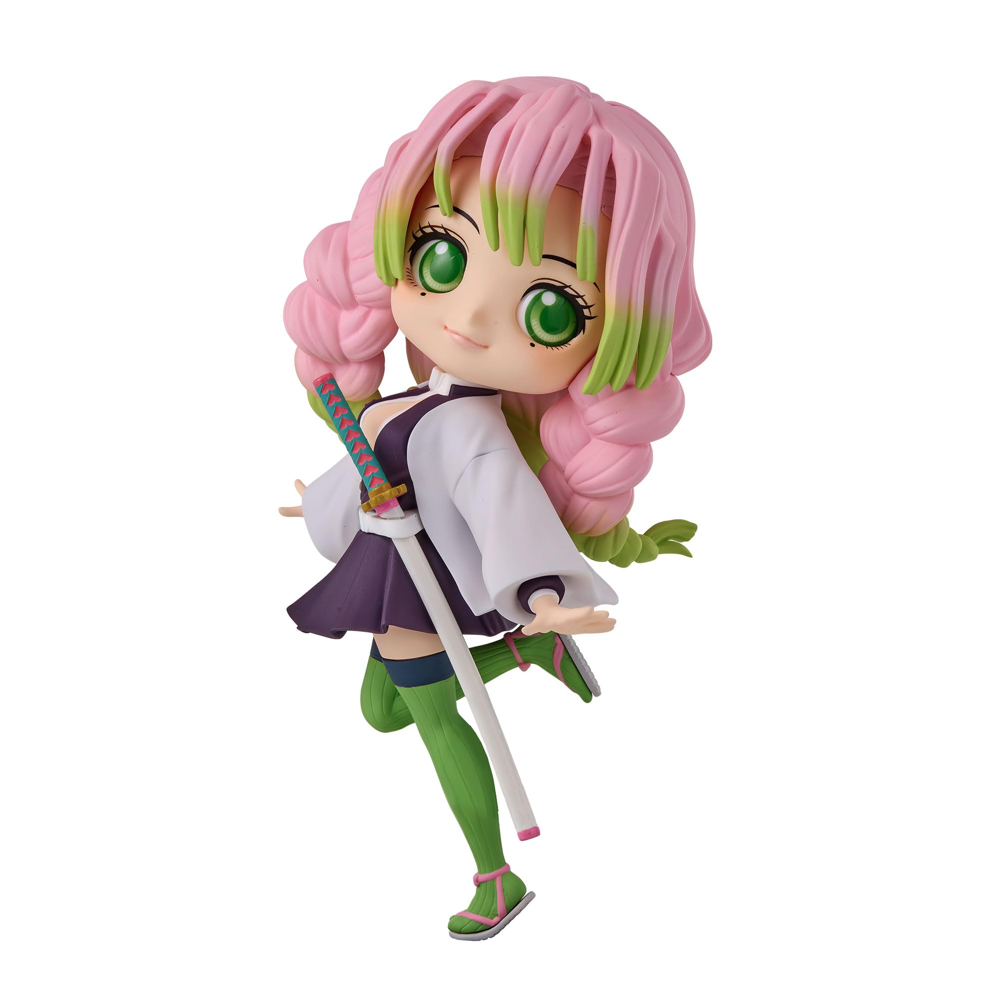 Charming Mitsuri Kanroji Nendoroid Mini Figure - Demon Slayer Anime Figure - oasis figurine