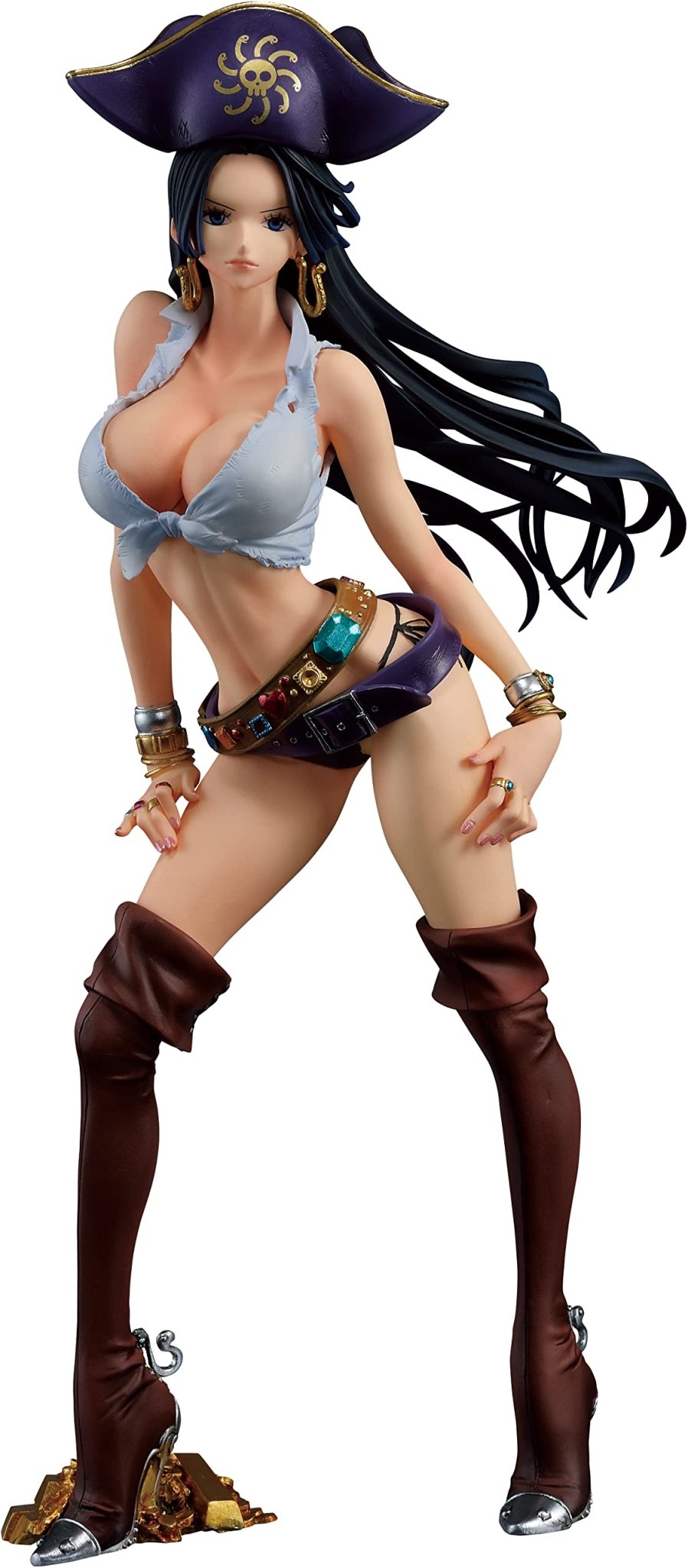 Chronicle Flag Diamond Ship Boa Hancock - One Piece Anime Action Figure Collectible - oasis figurine