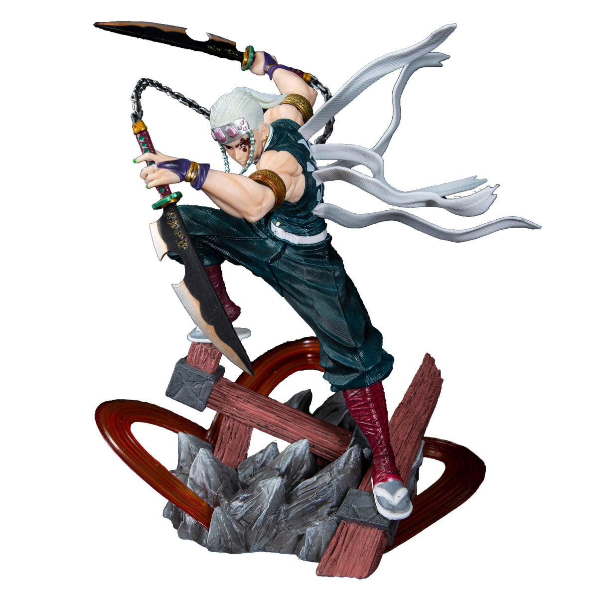 Demon Slayer Uzui Tengen Figures - Anime Pvc Statue Collectible - oasis figurine