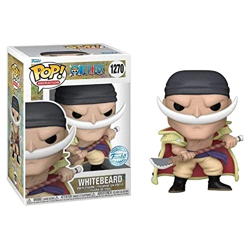 Funko Pop! One Piece Whitebeard Vinyl Figure – Iconic Pirate Captain - oasis figurine