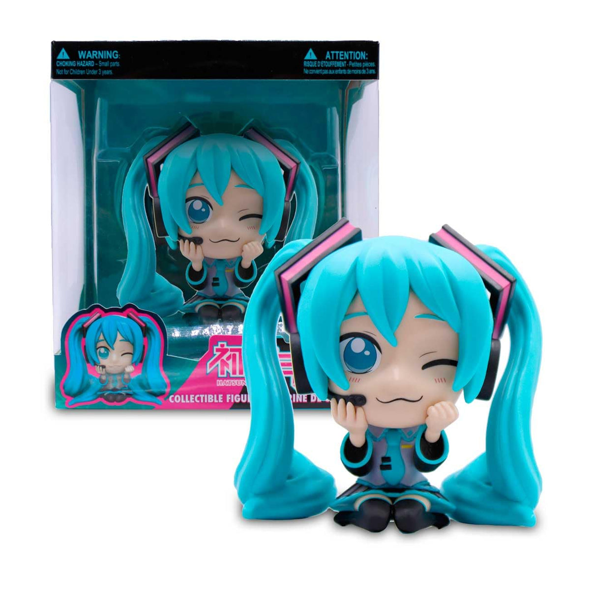 Hatsune Miku Collectible Figure - Knee Pose Anime Figure - oasis figurine