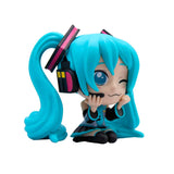 Hatsune Miku Collectible Figure - Knee Pose Anime Figure - oasis figurine