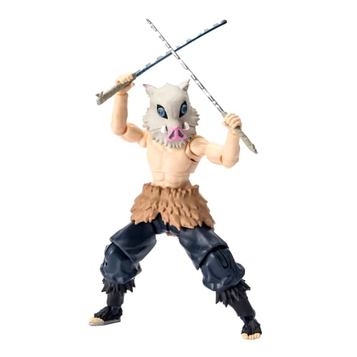 Inosuke Hashibira - Demon Slayer Anime Action Figure Collectible - oasis figurine