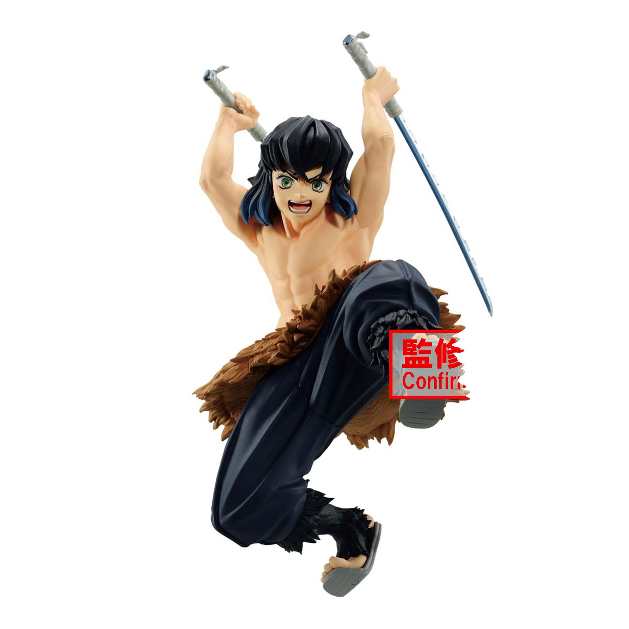 Inosuke Hashibira - Demon Slayer Anime Action Figure Collectible - oasis figurine