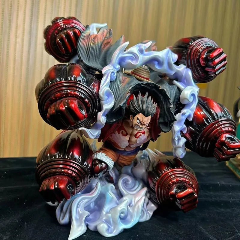 Monkey D. Luffy Gear 4 Action Figure - One Piece Anime Collectible - oasis figurine