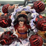 Monkey D. Luffy Gear 4 Action Figure - One Piece Anime Collectible - oasis figurine