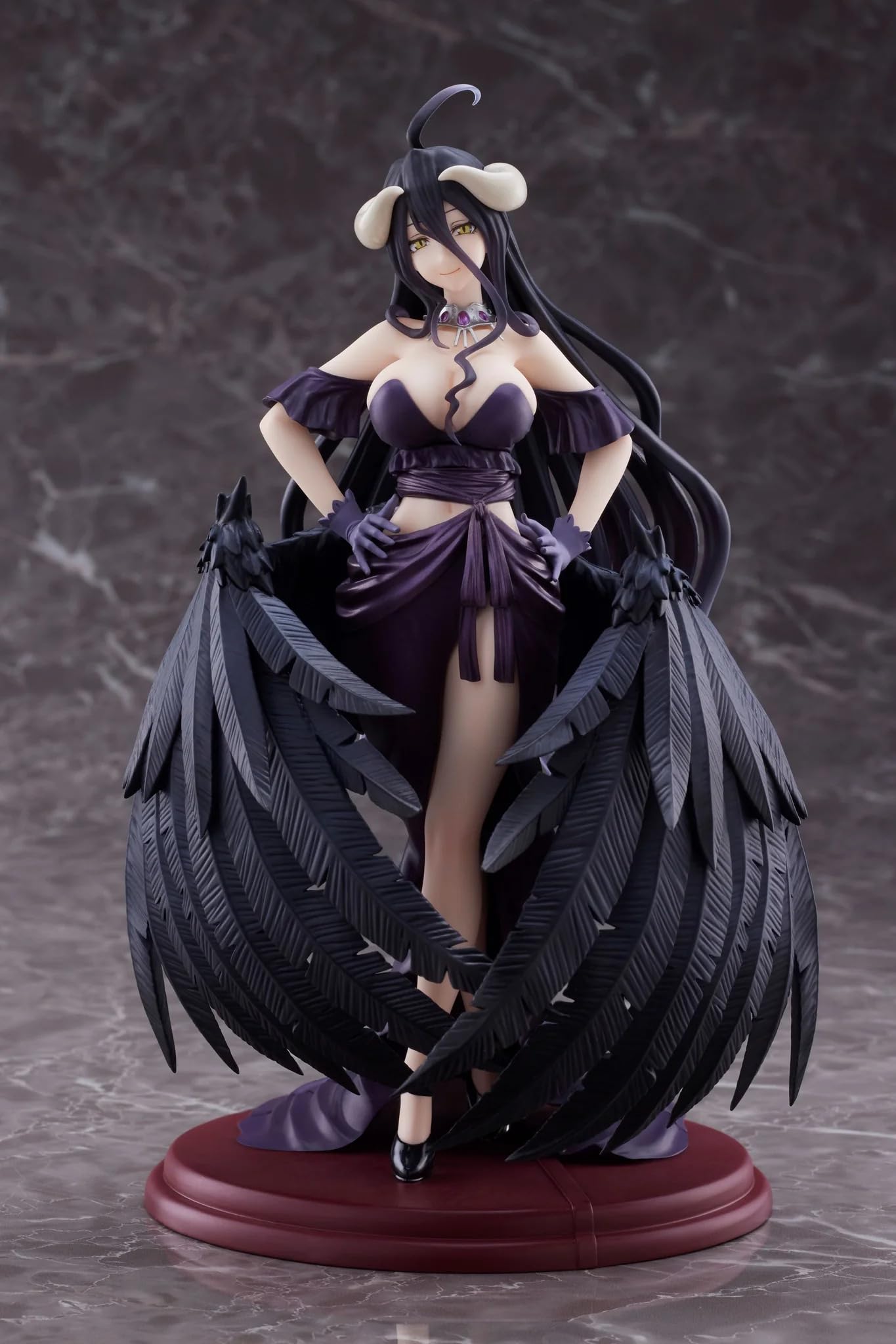 Overlord IV - Albedo Black Dress Anime Figure Multiple Colors - oasis figurine