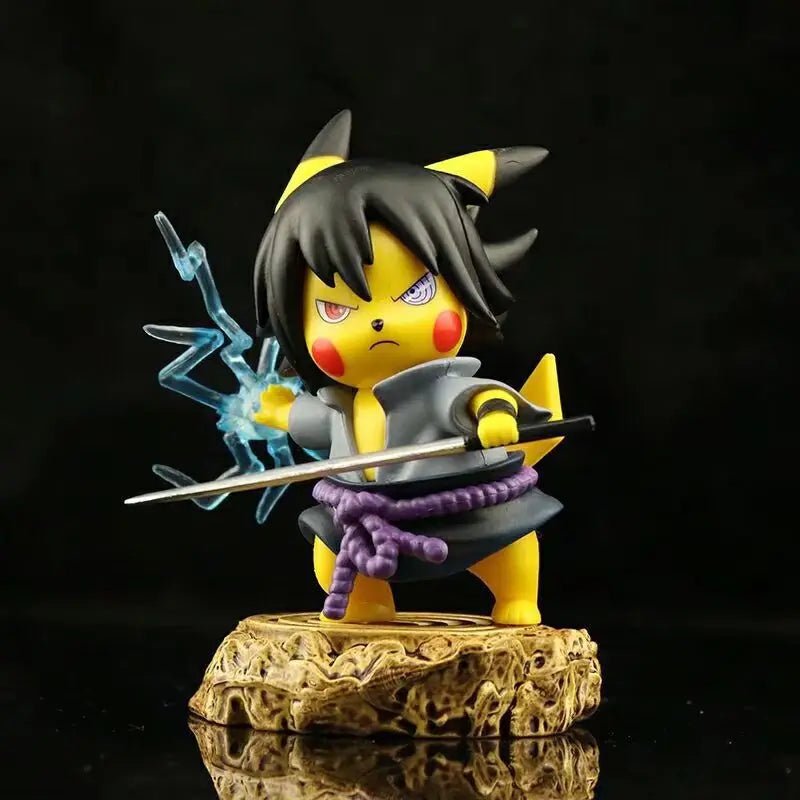 Pikachu Sasuke PVC Figure - Naruto Shippuden Limited Edition Collectible - oasis figurine