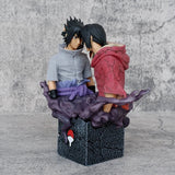 Sasuke & Itachi Brother Reconciliation Figures - Symbolic Naruto Collectibles - oasis figurine