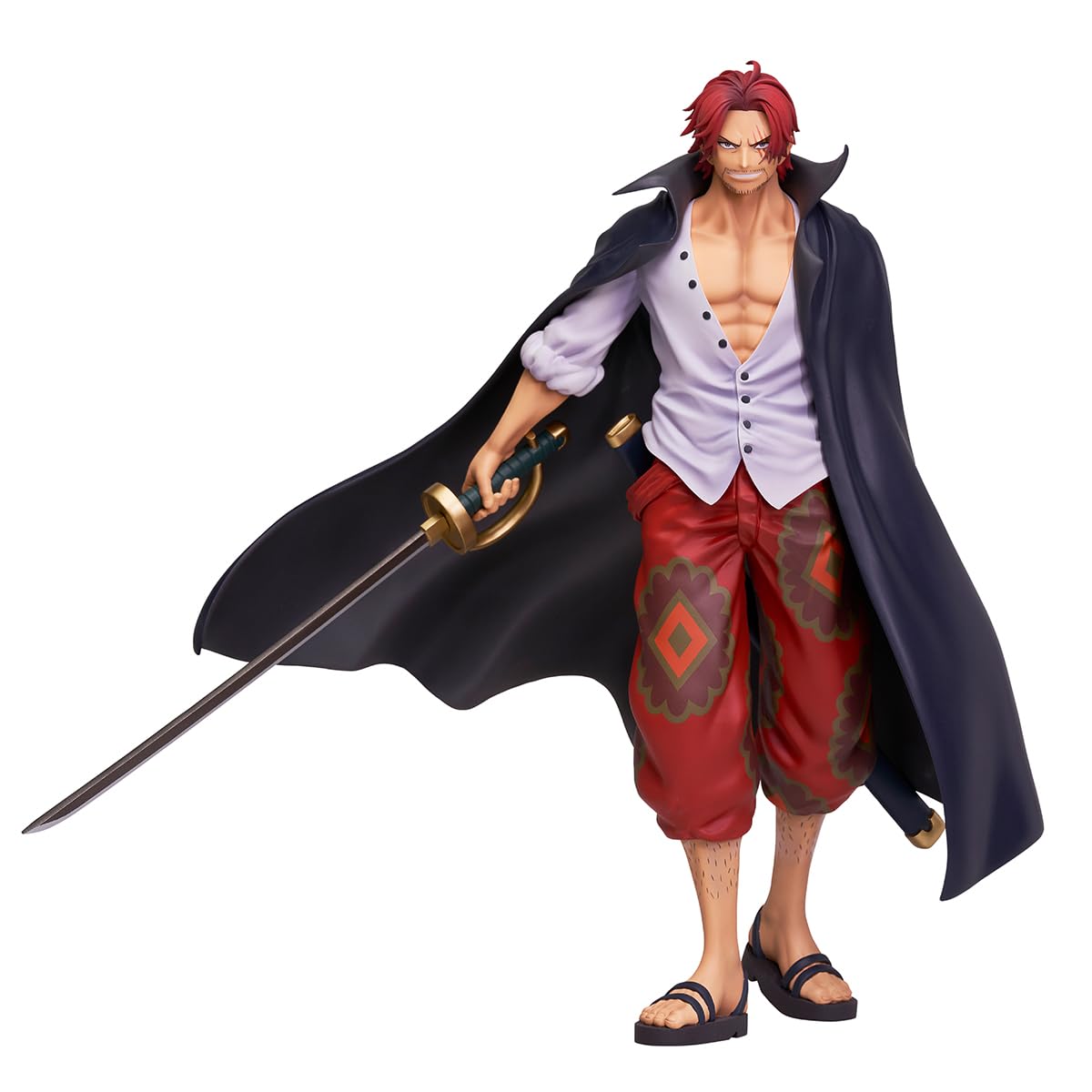 Shanks PVC Figure – One Piece Red - Haired Pirate Legend - oasis figurine